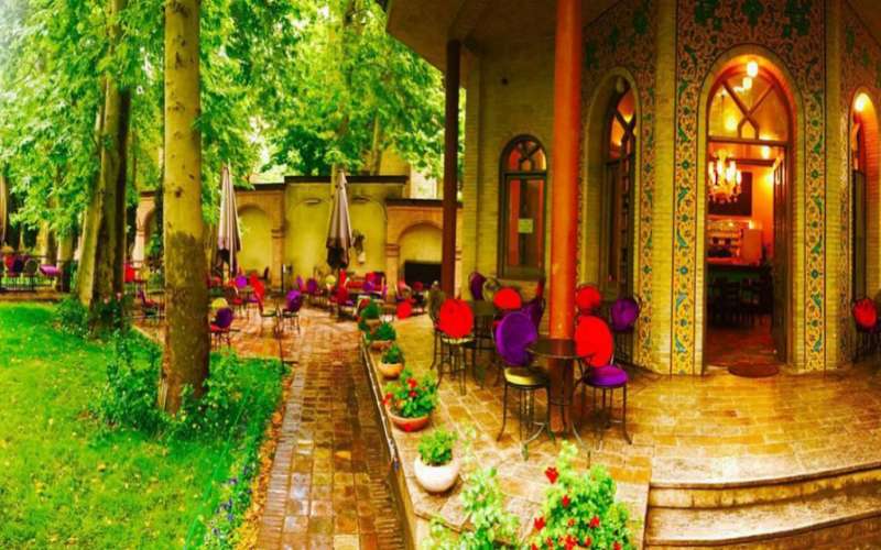 بهترین کافه های روباز تهران