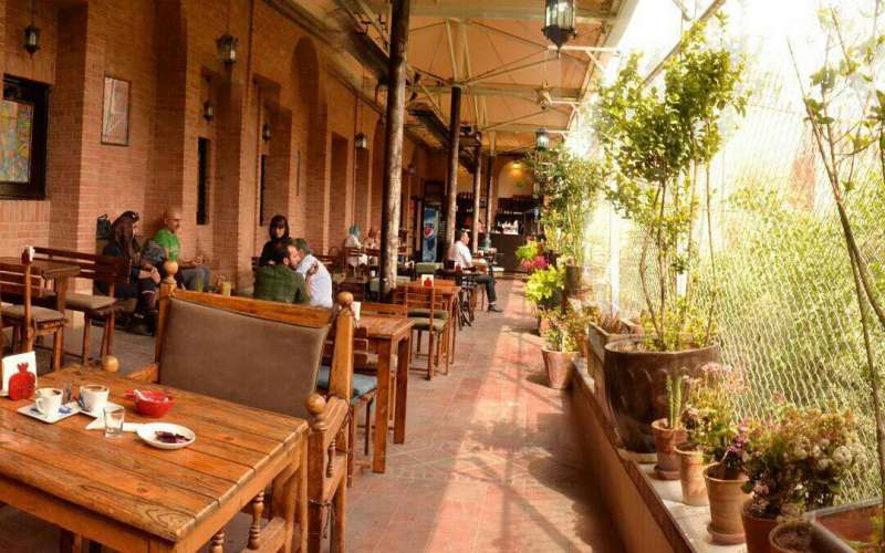 بهترین کافه های روباز تهران